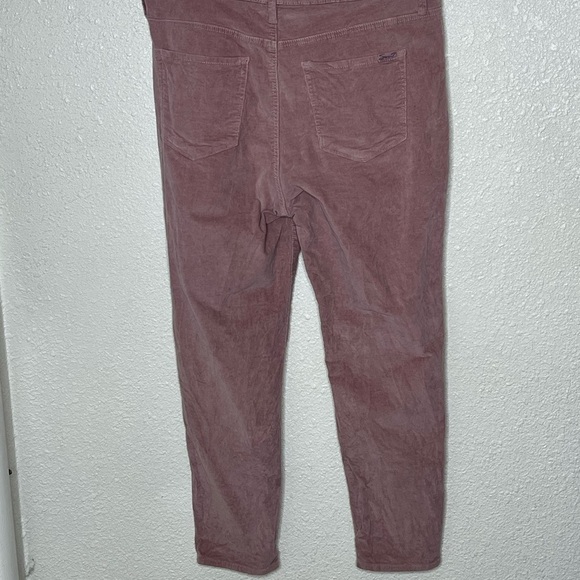 Seventy 7 Dusty Rose Ultra High Rise Skinny Corduroy Pants Sz 16 - Picture 5 of 7